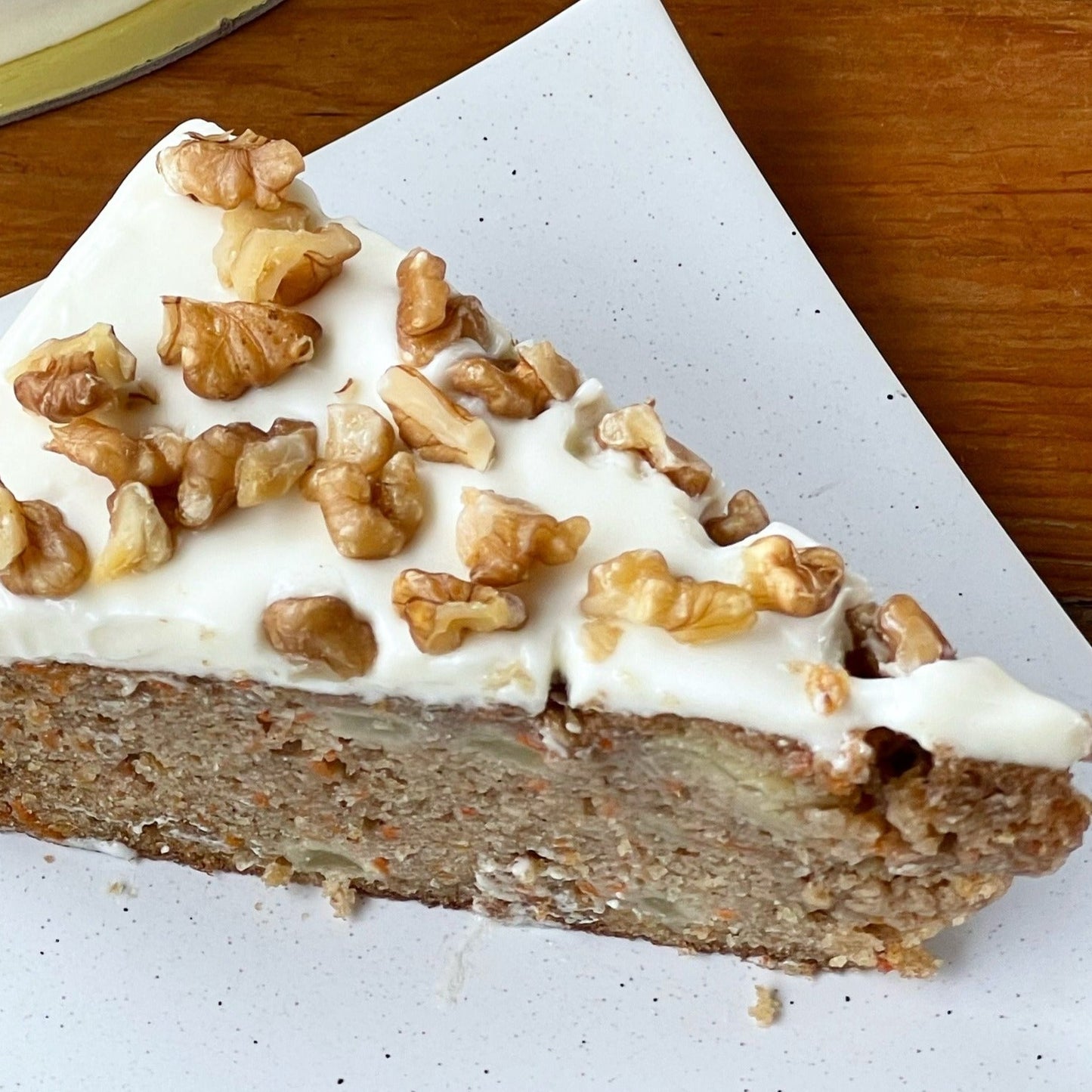 Reduced Sugar Carrot Cake
