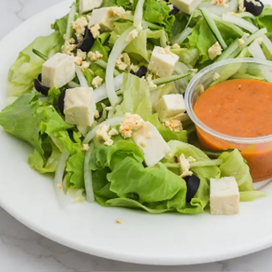 Tofu Mediterranean Salad