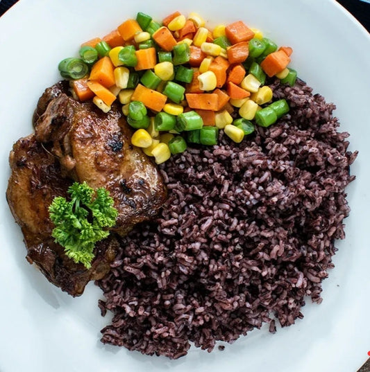 Cilantro Chicken Chops Rice Meal